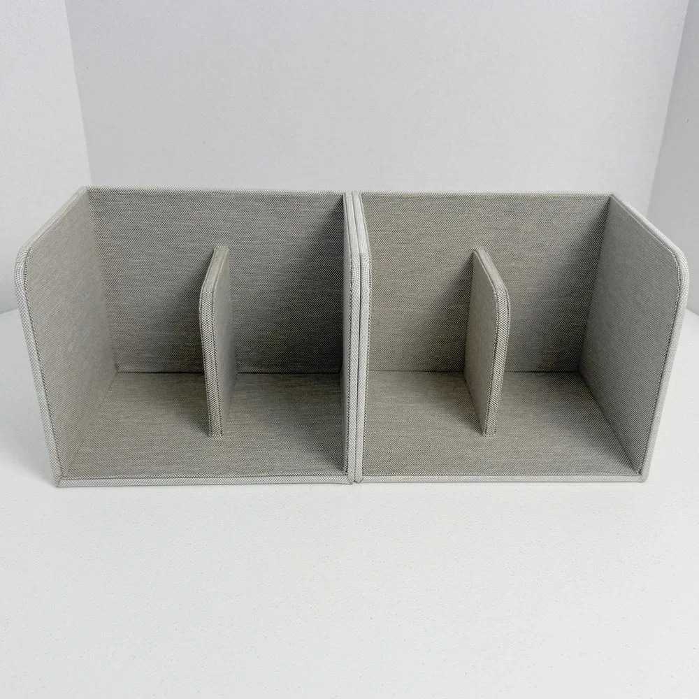 Caraway Food Storage Set Organizers Gray Canvas Magnetic